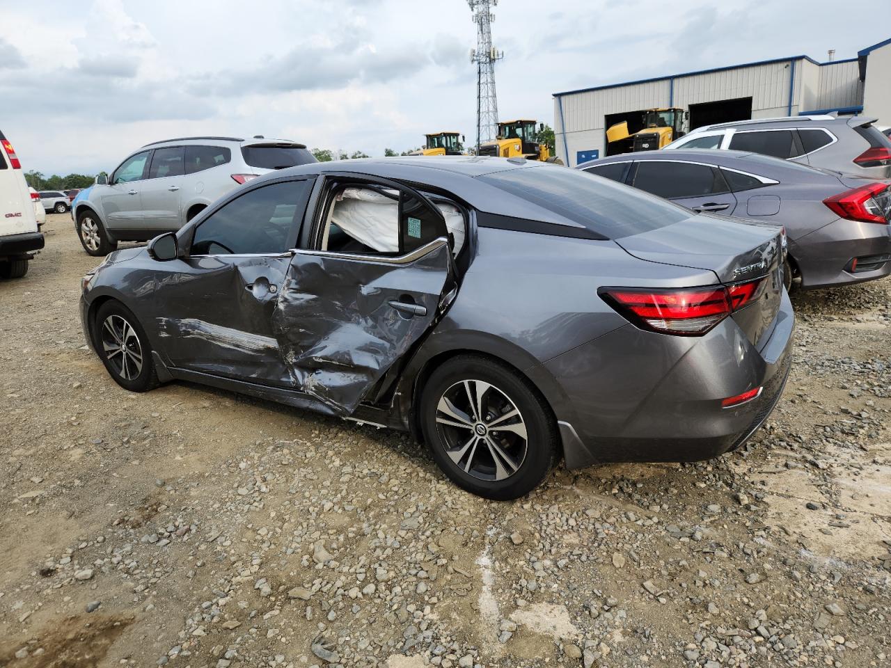2020 Nissan Sentra Sv silver null gas 3N1AB8CV1LY309509 photo #3