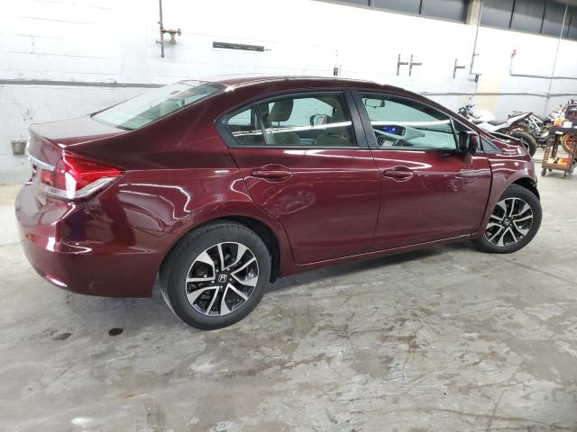  HONDA CIVIC 2015 Burgundy