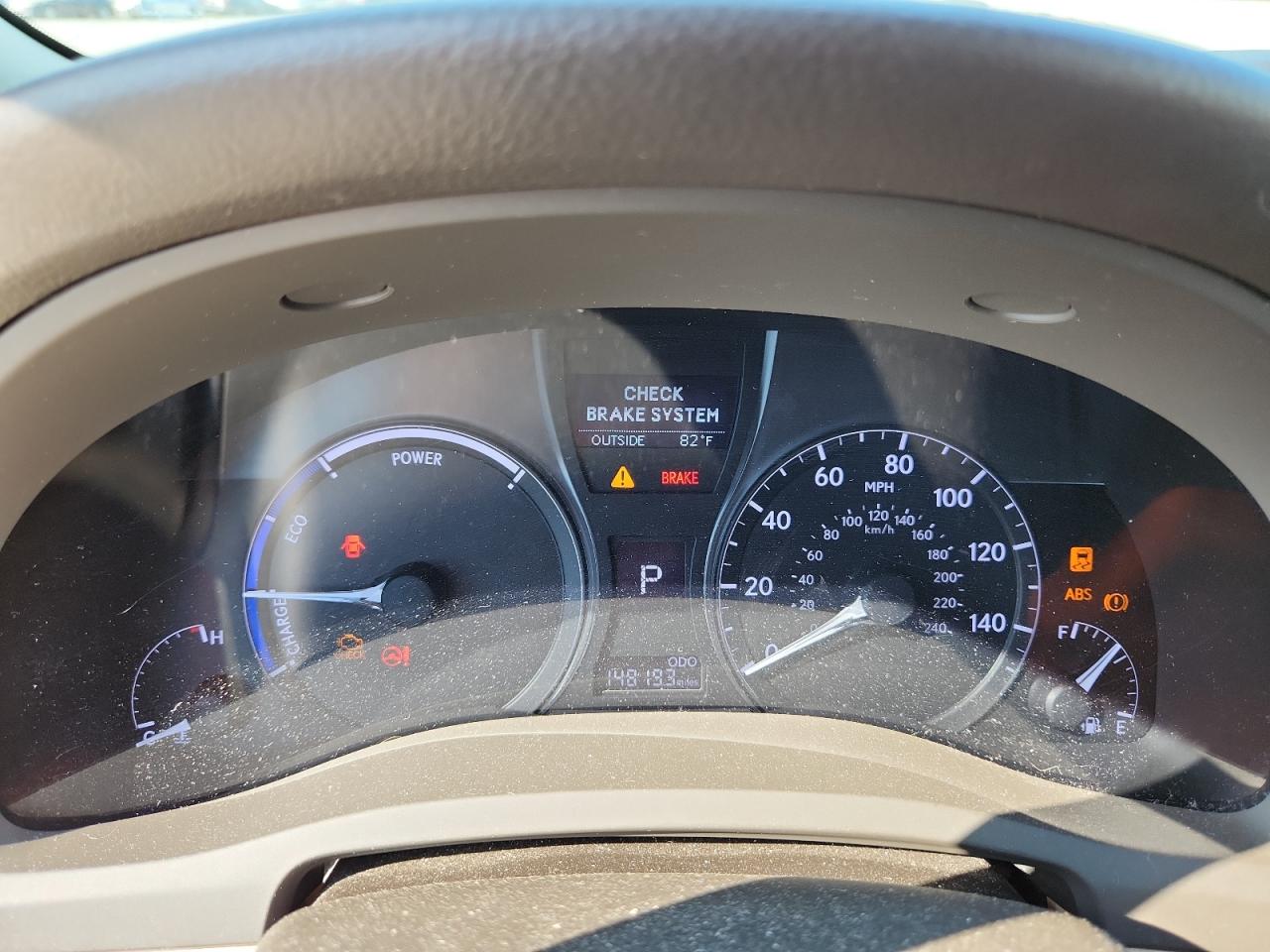 2013 Lexus Rx 450H VIN: JTJZB1BA3D2412837 Lot: 63576525
