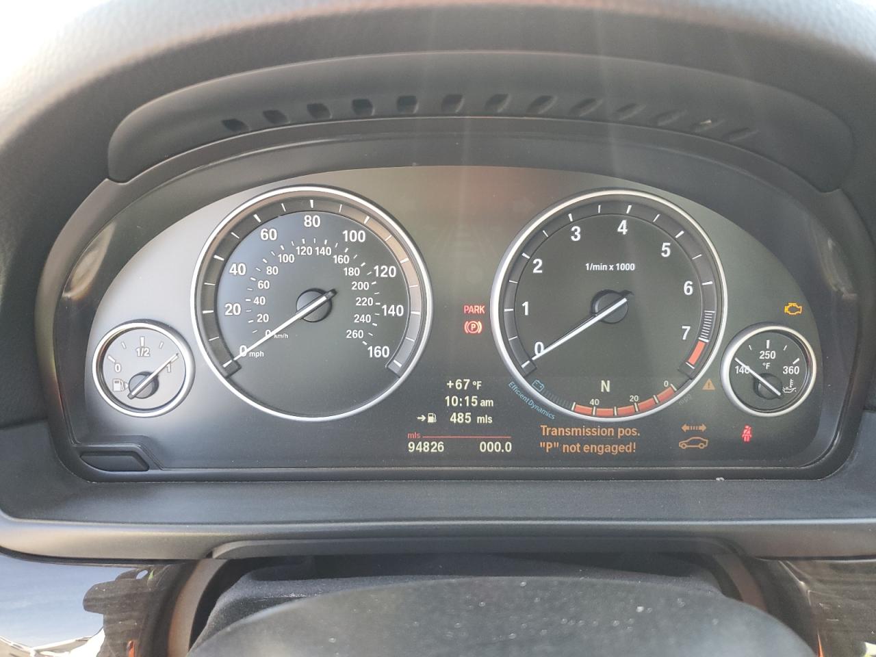 2013 BMW 528 I VIN: WBAXG5C57DDY37497 Lot: 64687355