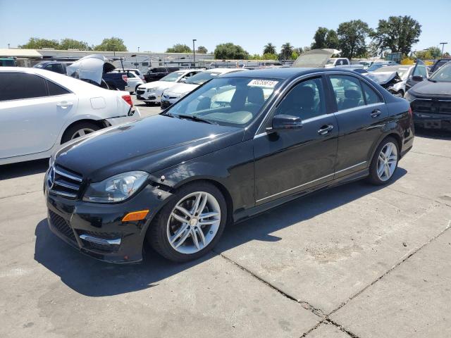 Sedans MERCEDES-BENZ C-CLASS 2014 Black
