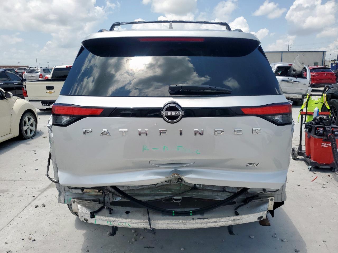 2022 Nissan Pathfinder Sv VIN: 5N1DR3BA5NC245103 Lot: 65156935