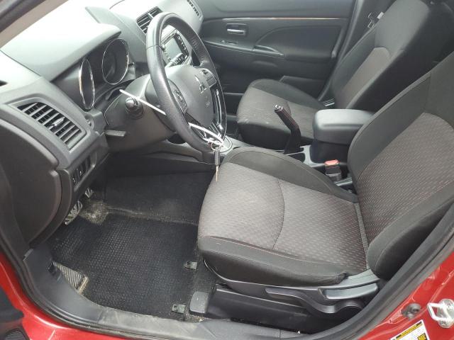  MITSUBISHI OUTLANDER 2017 Czerwony
