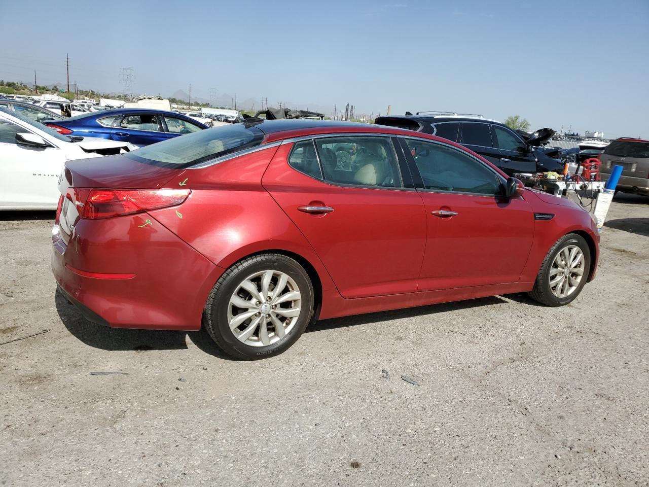 2014 Kia Optima Ex VIN: 5XXGN4A77EG318920 Lot: 66231595