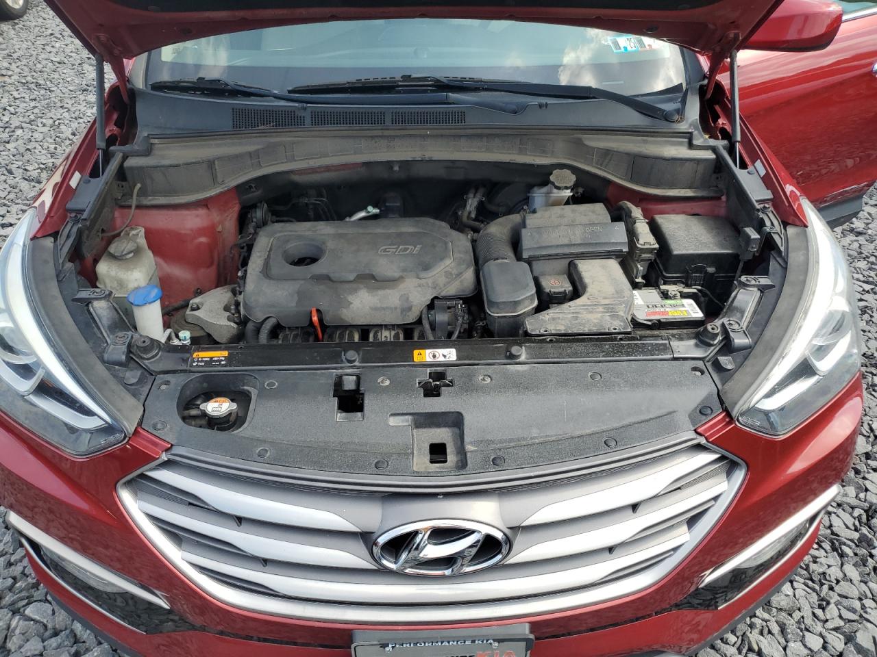 2017 Hyundai Santa Fe Sport VIN: 5XYZUDLB8HG491987 Lot: 64480985