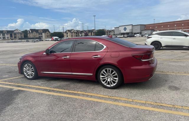 Sedans LEXUS LS460 2015 Red