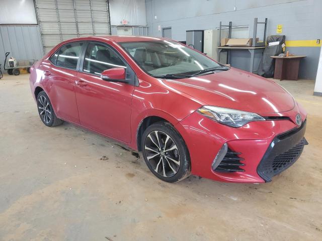  TOYOTA COROLLA 2018 Czerwony