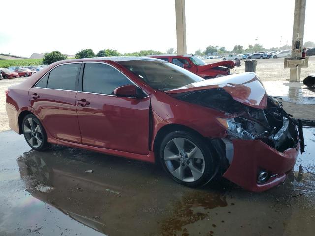  TOYOTA CAMRY 2014 Red