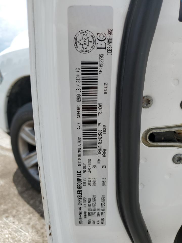 2014 Ram 1500 Sport VIN: 1C6RR7MT4ES425606 Lot: 64631975