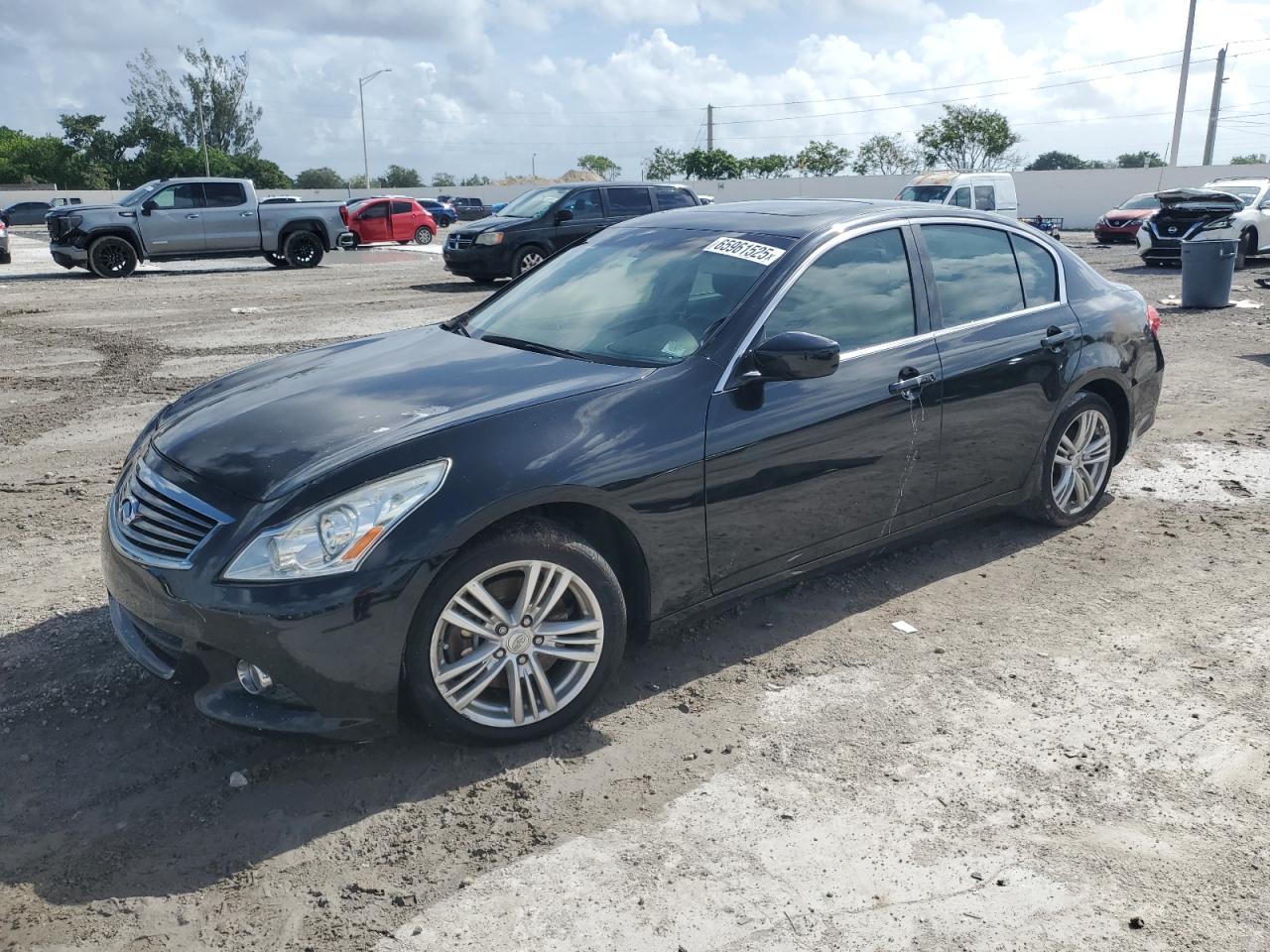 2013 Infiniti G37 Base VIN: JN1CV6AP9DM721240 Lot: 65961525