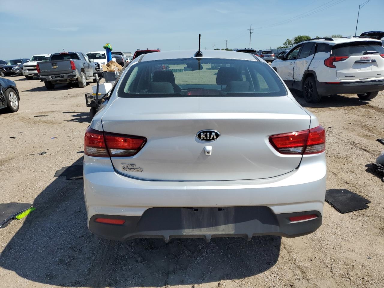 2020 Kia Rio Lx VIN: 3KPA24AD0LE343796 Lot: 64660085