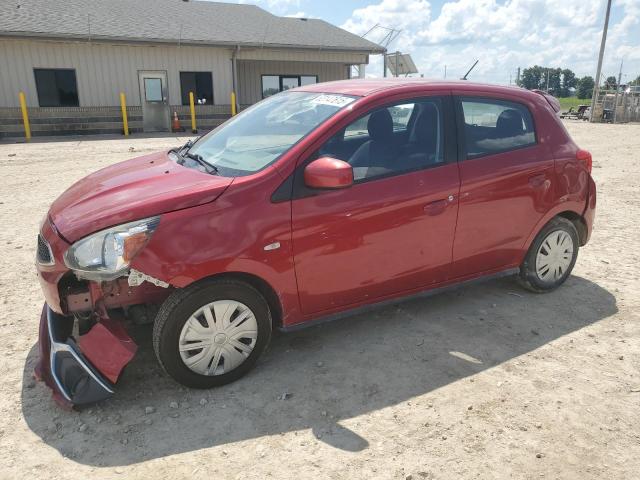 Hatchbacks MITSUBISHI MIRAGE 2017 Czerwony