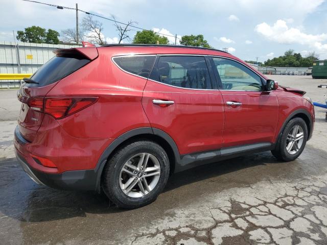  HYUNDAI SANTA FE 2018 Czerwony