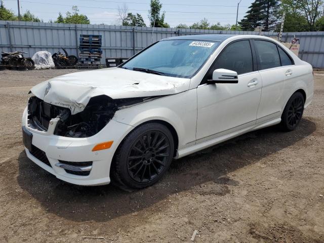  MERCEDES-BENZ C-CLASS 2012 Белы