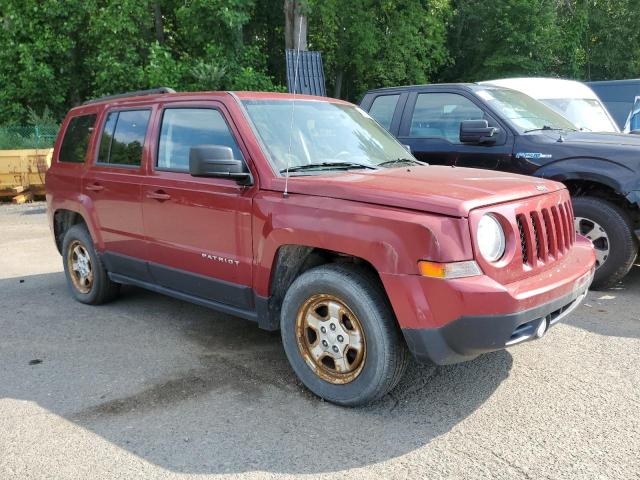 Parquets JEEP PATRIOT 2016 Czerwony