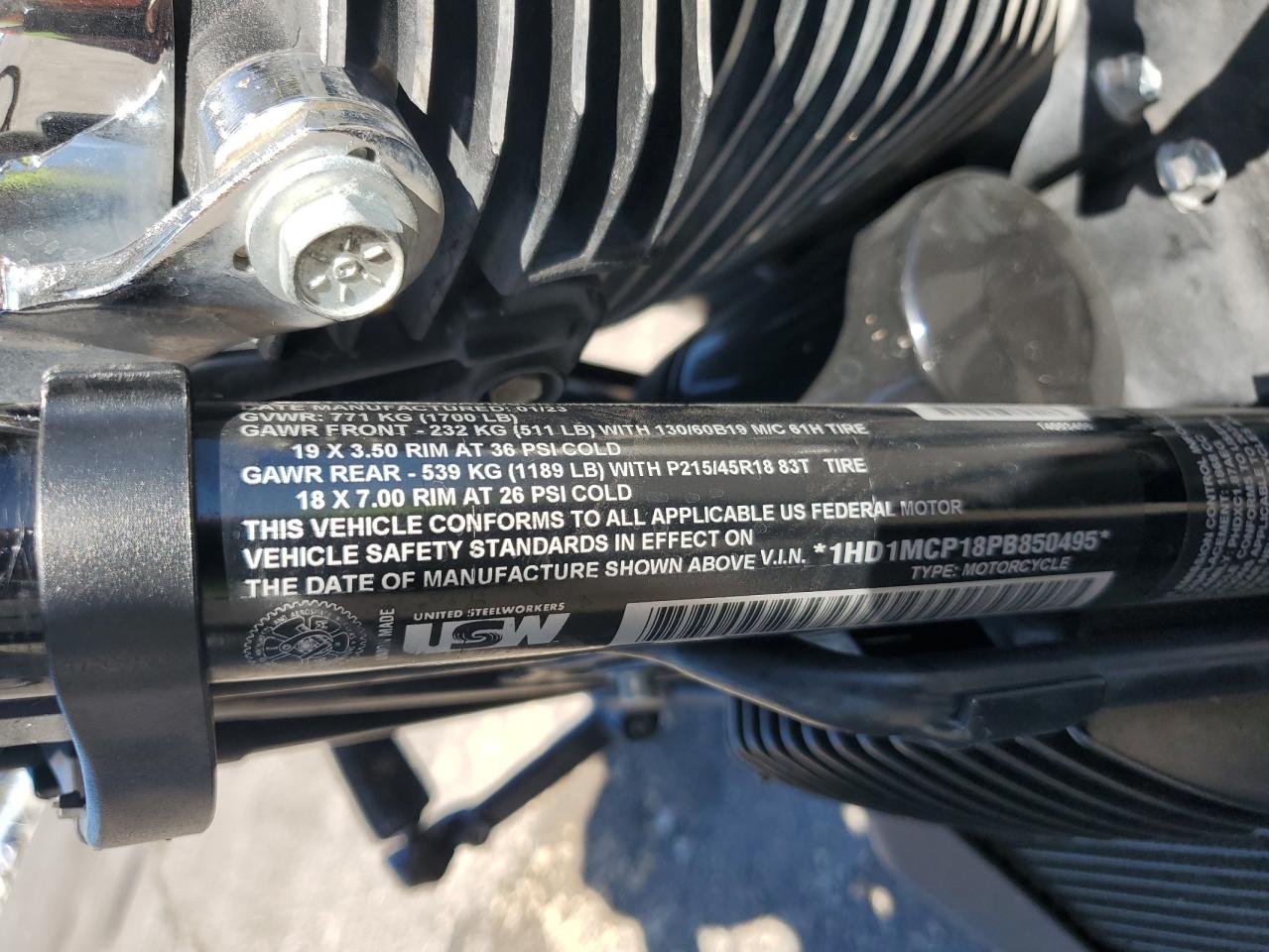 1hd1mcp18pb850495 1HD1MCP18PB850495 2023 Harley-Davidson Flrt