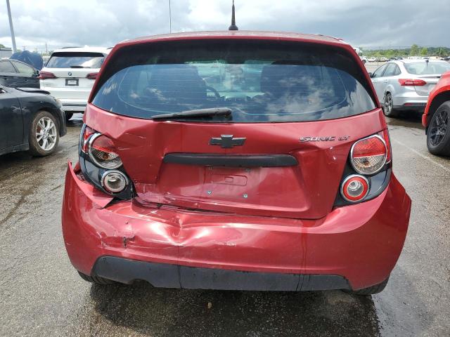  CHEVROLET SONIC 2013 Red