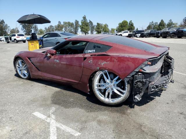  CHEVROLET CORVETTE 2018 Бургунди