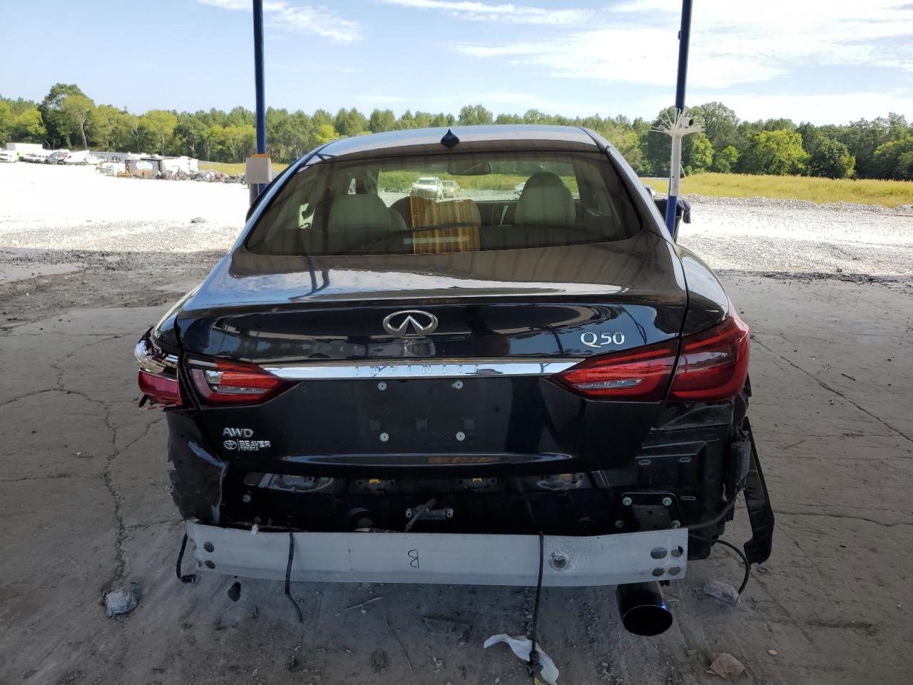 2021 Infiniti Q50 Luxe VIN: JN1EV7BR3MM753440 Lot: 66574925