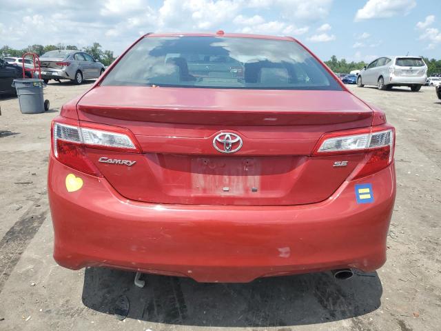  TOYOTA CAMRY 2012 Czerwony