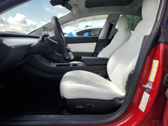  TESLA MODEL 3 2021 Red