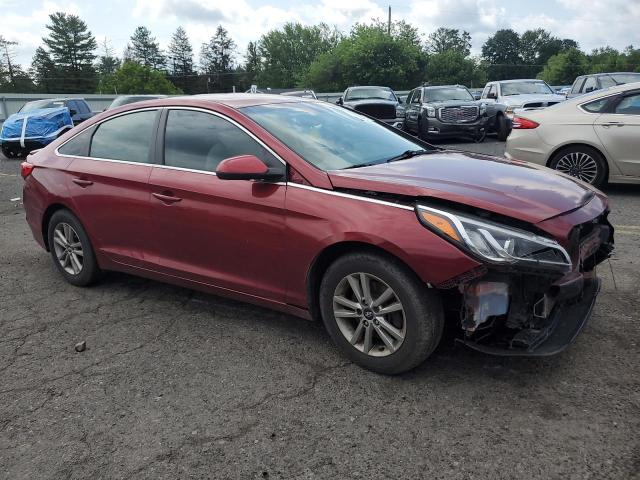  HYUNDAI SONATA 2015 Красный