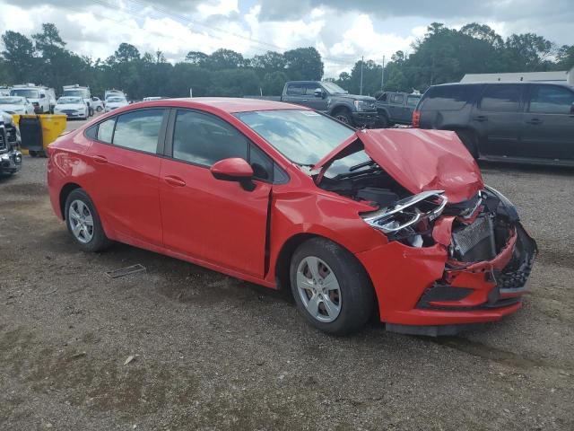  CHEVROLET CRUZE 2017 Czerwony