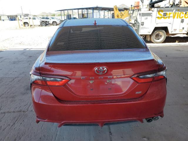  TOYOTA CAMRY 2022 Czerwony