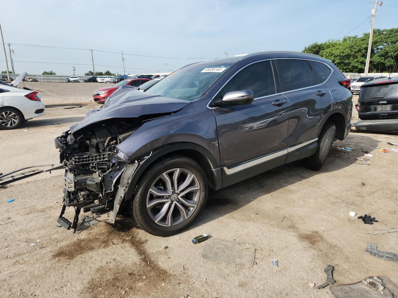 2020 Honda Cr-V Touring VIN: 5J6RW2H97LL008761 Lot: 65586165