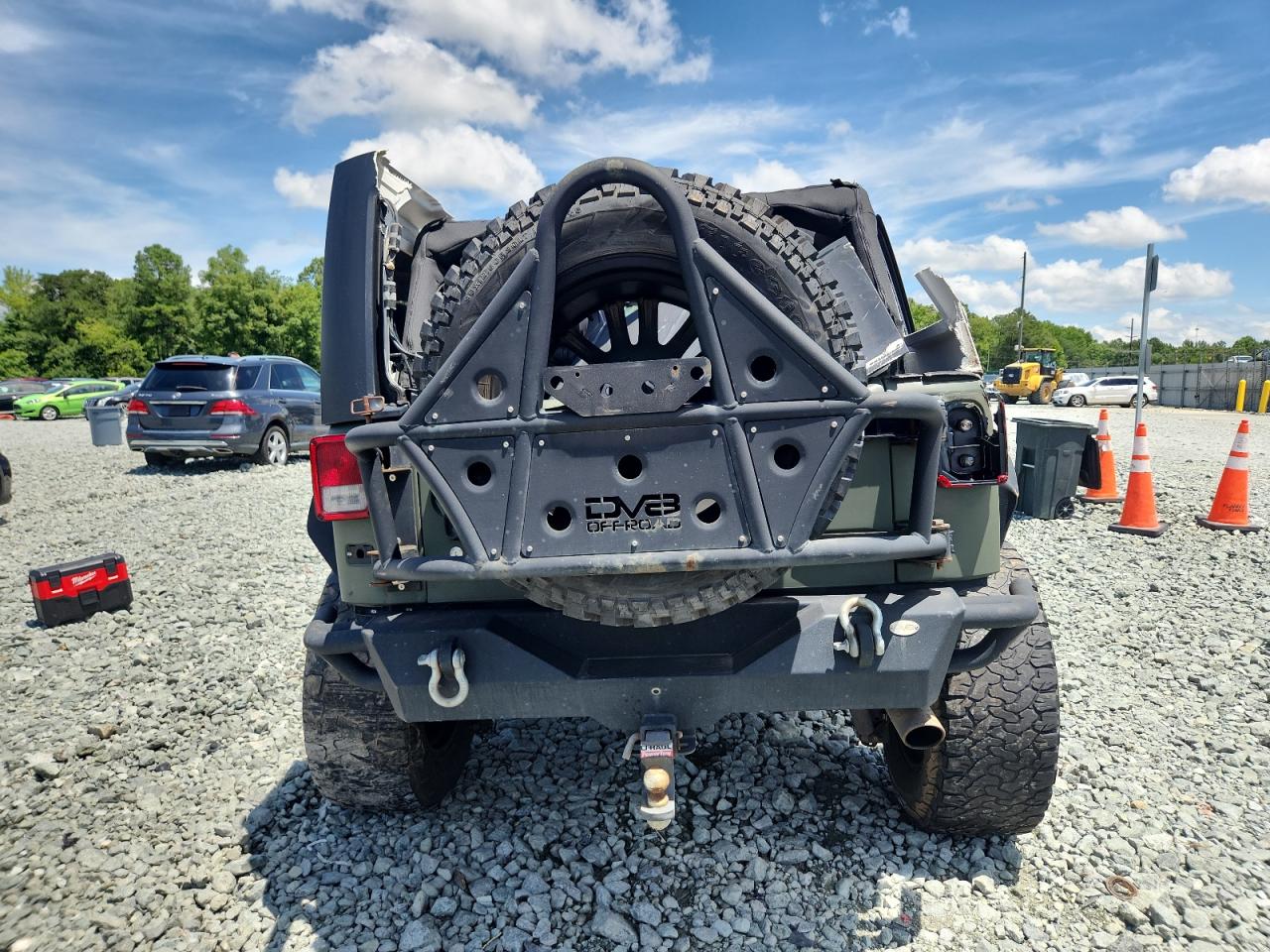 2017 Jeep Wrangler Unlimited Sport VIN: 1C4BJWDG6HL518415 Lot: 64816755