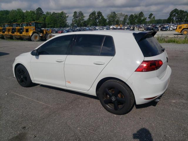  VOLKSWAGEN GOLF 2017 Белы