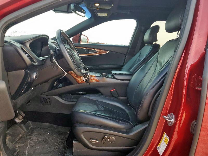  LINCOLN MKX 2018 Red