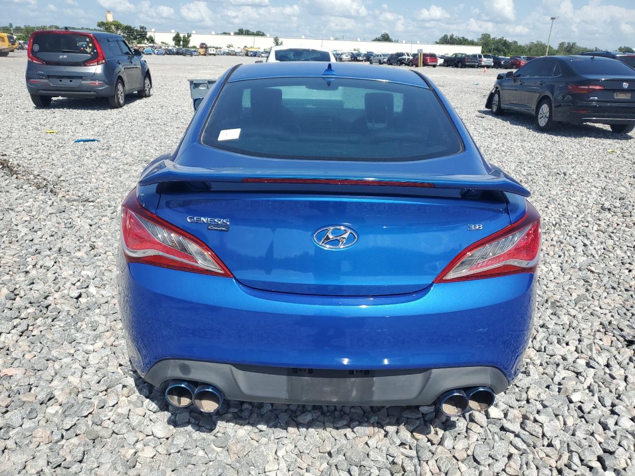 2010 Hyundai Genesis Coupe 3.8L VIN: KMHHU6KH7AU026582 Lot: 63396555