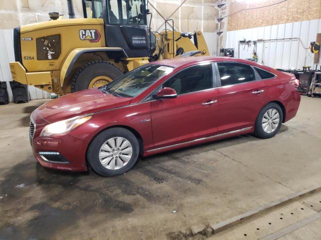  HYUNDAI SONATA 2016 Бургунди