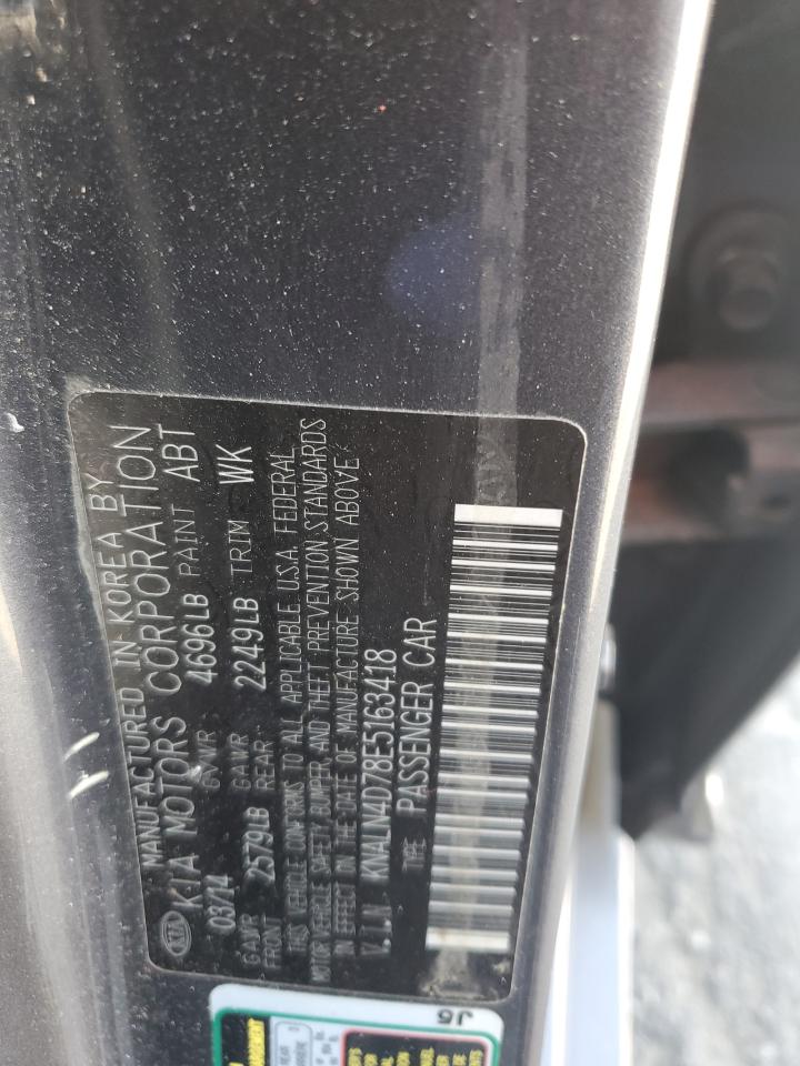 2014 Kia Cadenza Premium VIN: KNALN4D78E5163418 Lot: 62605815