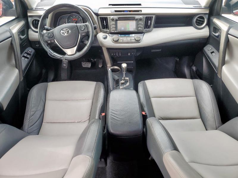  TOYOTA RAV4 2015 Czerwony