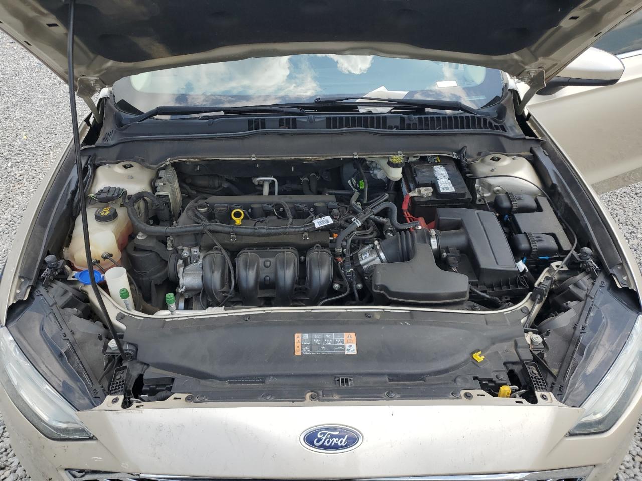 2017 Ford Fusion S VIN: 3FA6P0G72HR244128 Lot: 65889945