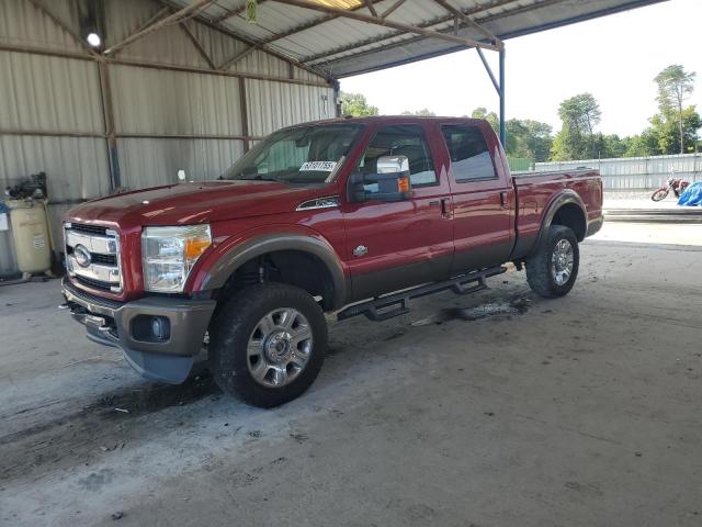  FORD F250 2016 Czerwony