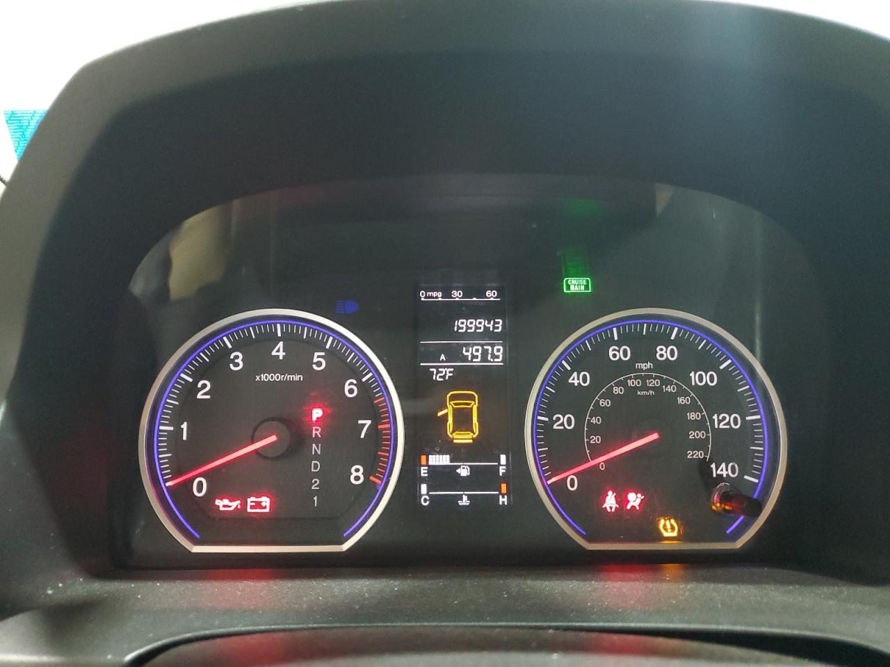 2009 Honda Cr-V Ex VIN: 5J6RE48529L011197 Lot: 65318215