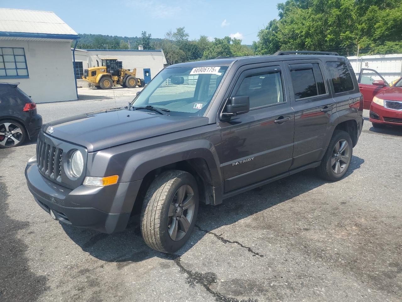 2015 Jeep Patriot Latitude grey null gas 1C4NJRFB0FD417670 photo #1