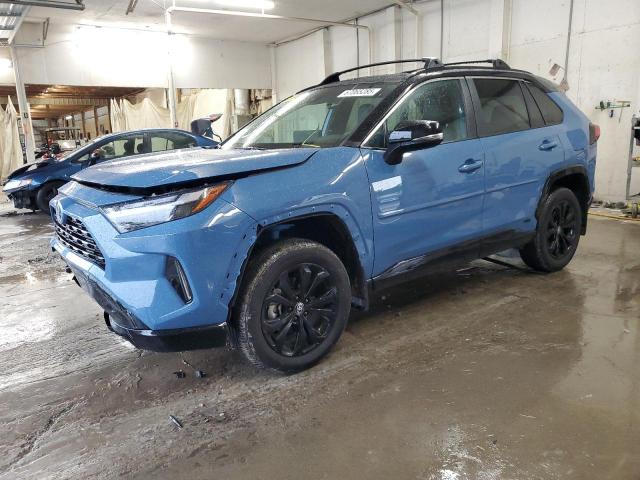  TOYOTA RAV4 2024 Синий