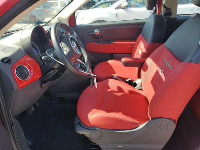  FIAT 500 2016 Czerwony