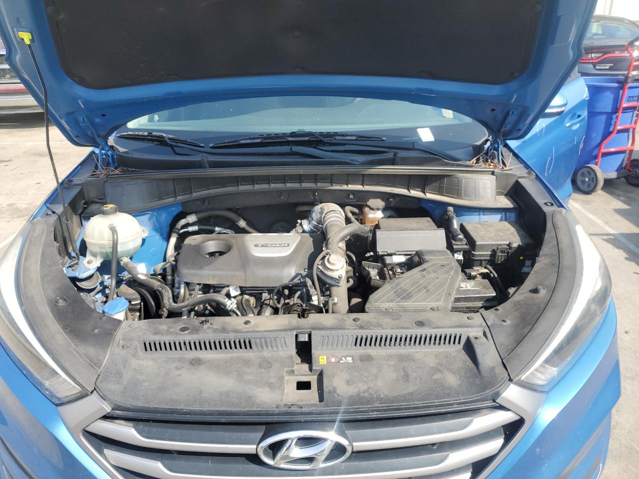 2017 Hyundai Tucson Limited VIN: KM8J33A27HU356846 Lot: 64611685