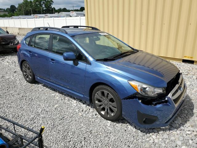  SUBARU IMPREZA 2014 Blue