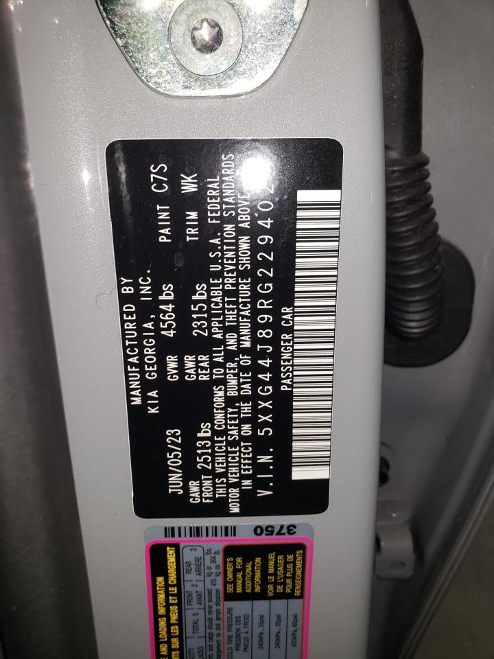 2024 Kia K5 Gt VIN: 5XXG44J89RG229402 Lot: 66272565