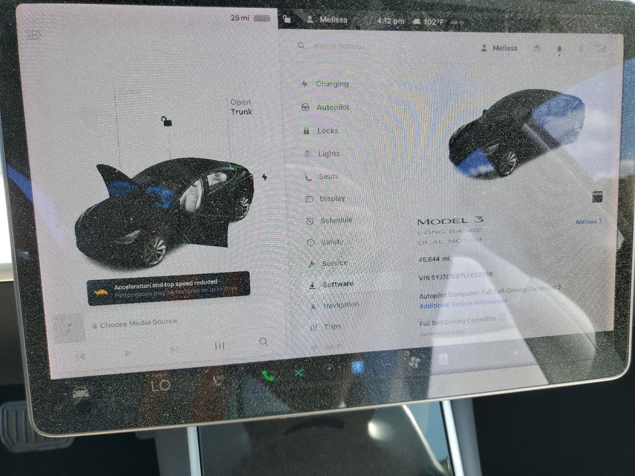 2020 Tesla Model 3 VIN: 5YJ3E1EB7LF622356 Lot: 62598075