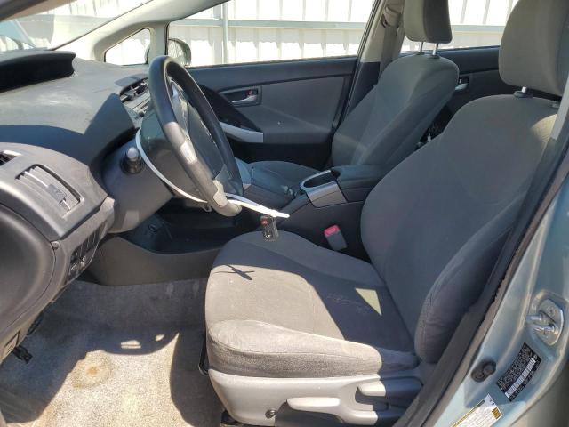  TOYOTA PRIUS 2012 Turquoise
