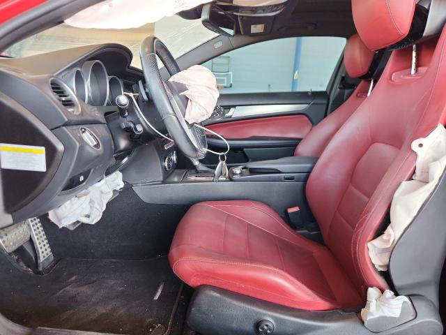  MERCEDES-BENZ C-CLASS 2014 Czerwony
