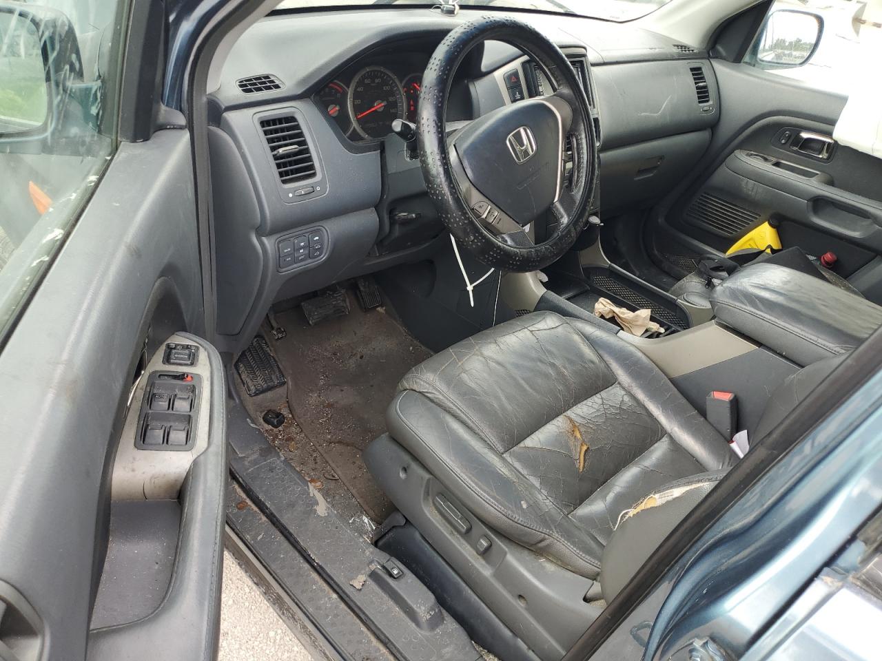 2006 Honda Pilot Ex VIN: 5FNYF18586B008395 Lot: 63596215