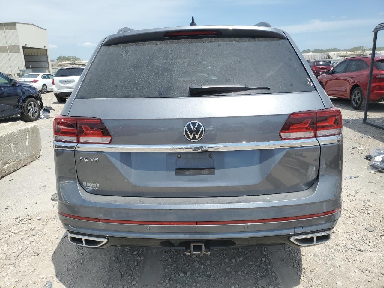 2021 Volkswagen Atlas Se VIN: 1V2PR2CAXMC587217 Lot: 63331945